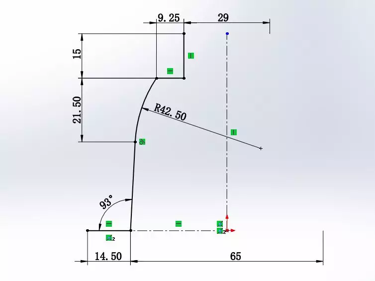 sw怎么创建倾斜45度的基准面